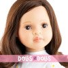 Muñeca Paola Reina 60 cm - Las Reinas - Lidia con vestido blanco de margaritas