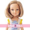 Muñeca Reina del Norte 32 cm - Blanca con corte francés y vestido marinero