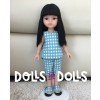 Patrón descargable Dolls And Dolls para muñecas Las Amigas - Pantalón corto con blusa