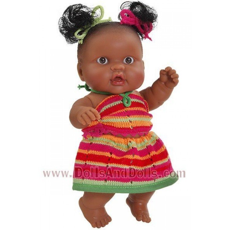 Peque verano niña mulata