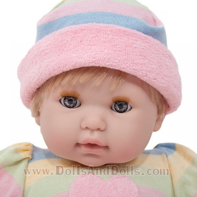 Muñeca Berenguer Boutique 38 cm - Nonis con vestido a rayas