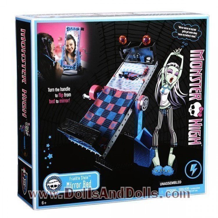 Accesorio para muñeca Monster High - Cama Espejo de Frankie Stein