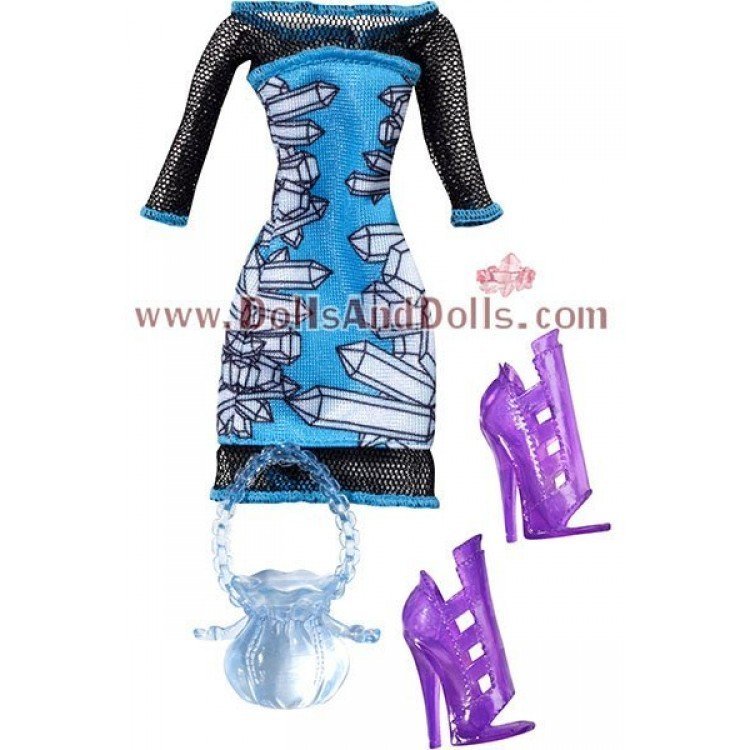 Ropa para muñecas Monster High 27 cm - Vestido de Abbey Bominable