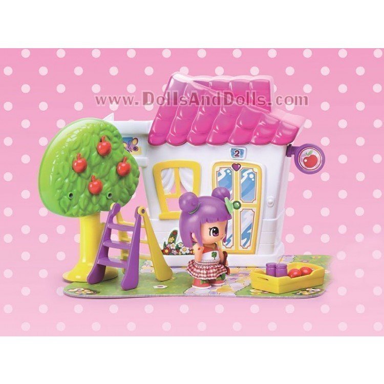 Pin y Pon Minicasita con árbol de frutas