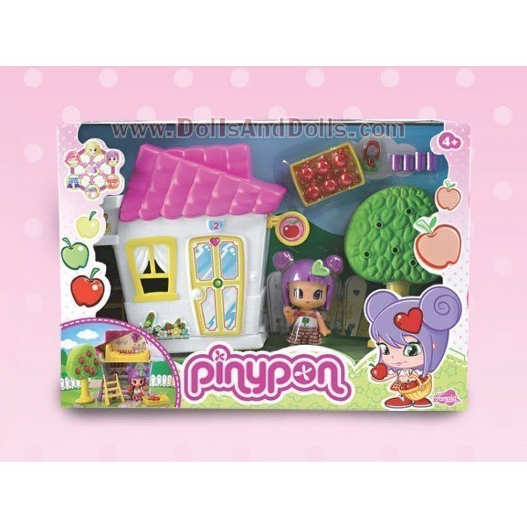 Pin y Pon Minicasita con árbol de frutas