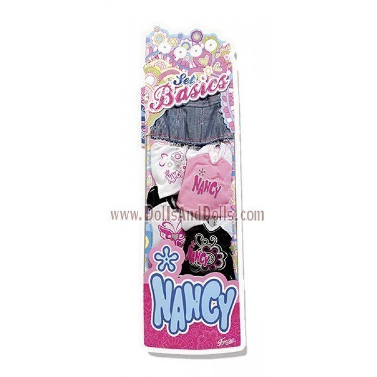 Nancy set de ropa basics - Falda y camisetas