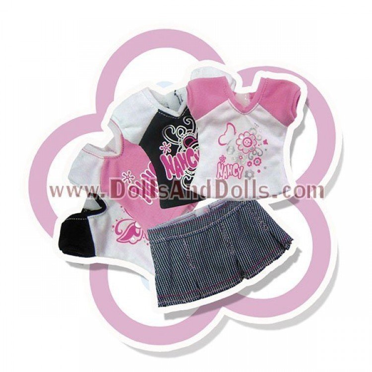 Nancy set de ropa basics - Falda y camisetas