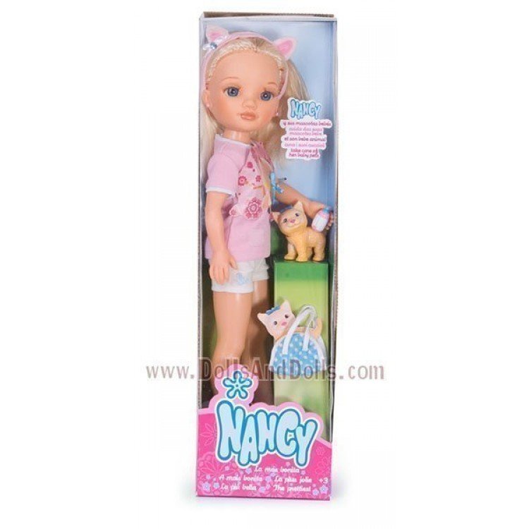 Nancy y sus mascotas bebé - Gato