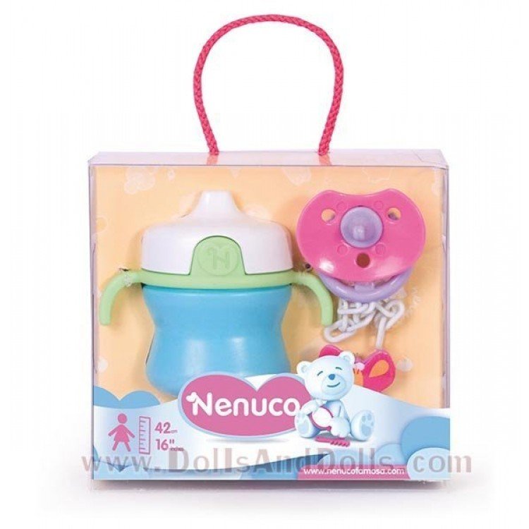 Nenuco con chupete y biberon sales