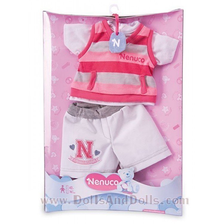 Ropita fantasía Nenuco - Conjunto pantalón suéter rayas