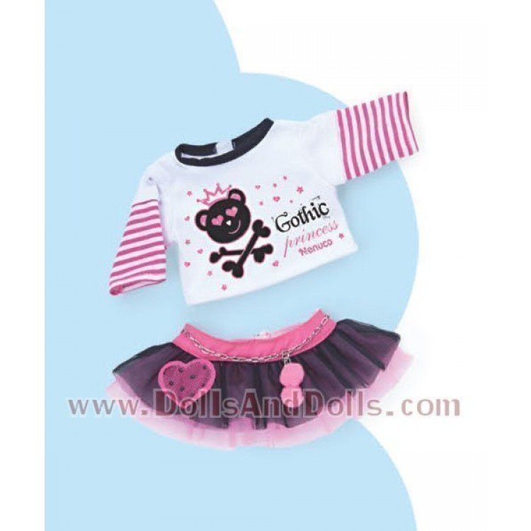 Ropita fashion Nenuco -  Conjunto gothic