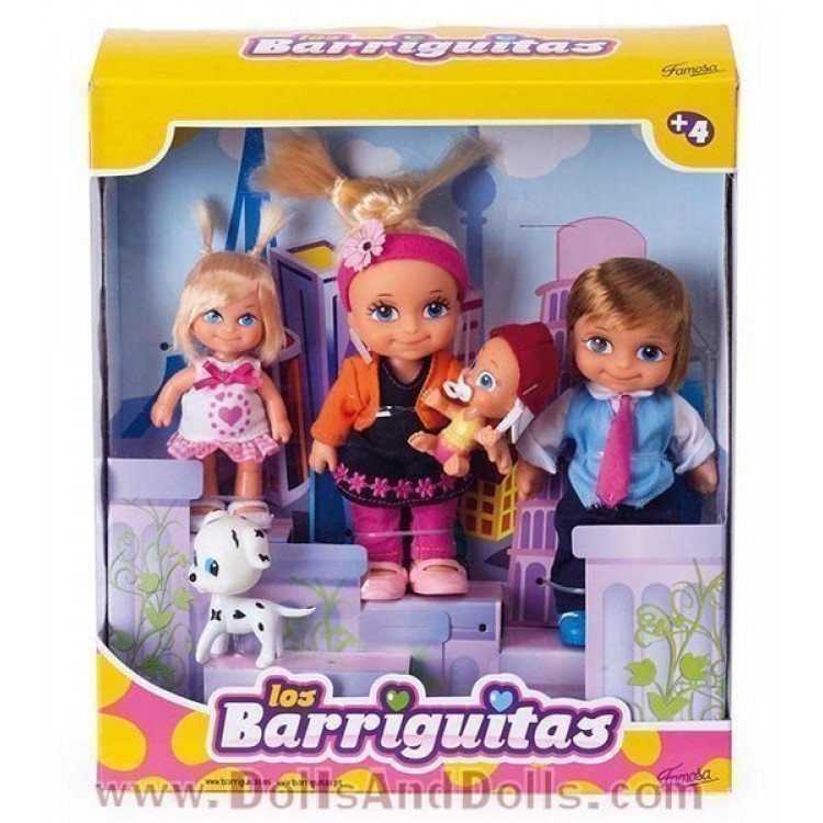 Barriguitas Pack Familias Mundo - Europea