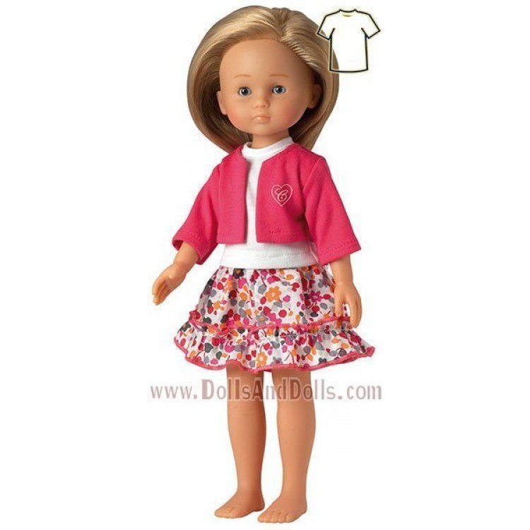 Set de falda con flores de Les Chéries