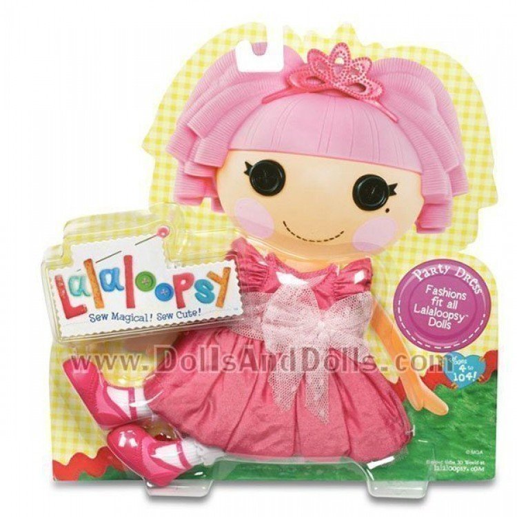 Lalaloopsy - Vestido de fiesta rosa con lazo