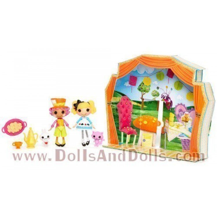 Set Wacky Hatter y Alice in Lalaloopsyland