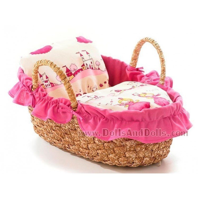 Cesta 40 cm para transportar muñeca Chic Princesas