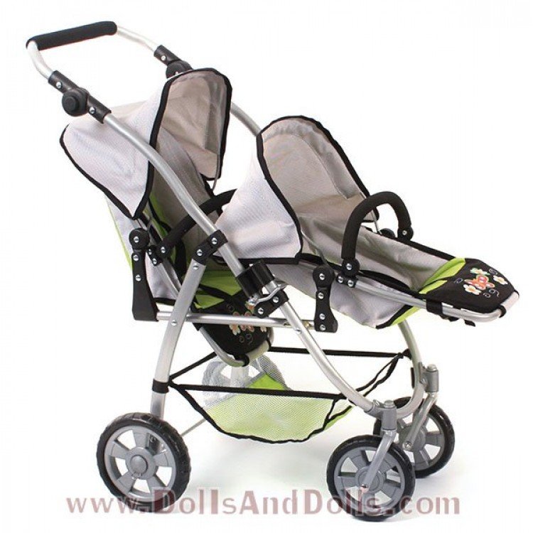 Sillita doble Chic Vario Verde-Gris 79 cm