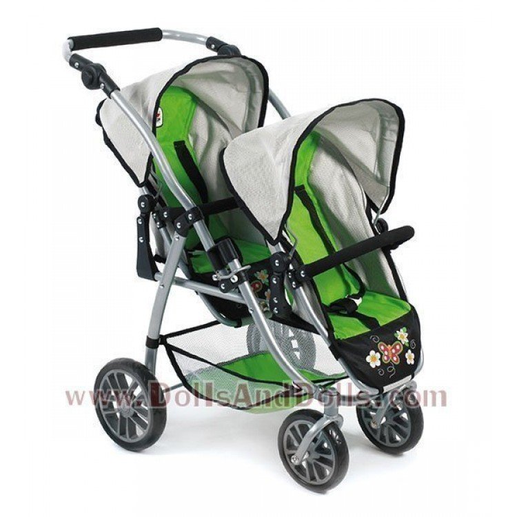 Sillita doble Chic Vario Verde mariposas 79 cm