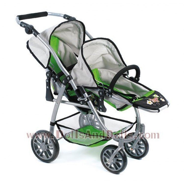 Sillita doble Chic Vario Verde mariposas 79 cm