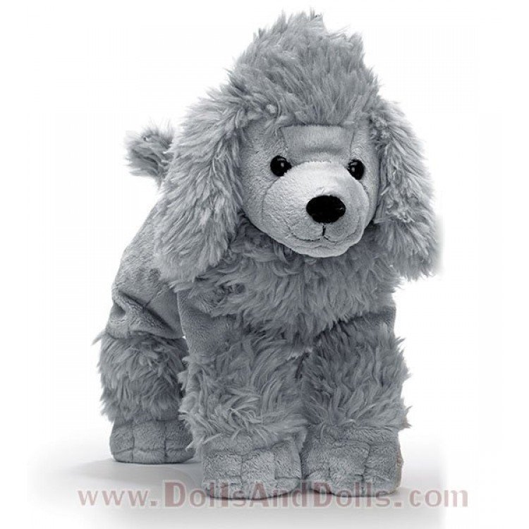 Caniche - Perro Gris - 30 cm