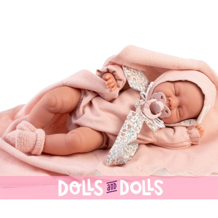 Muñeca Antonio Juan 34 cm - Lluna con capotita