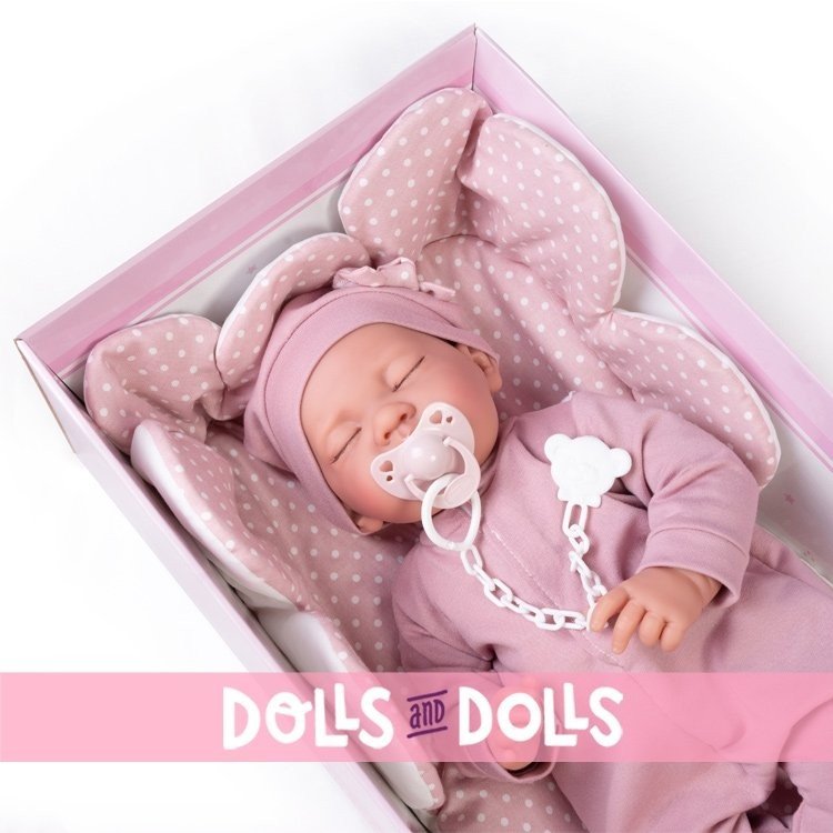 Muñeca Antonio Juan 40 cm - Recién nacida Luna dulces sueños con alitas