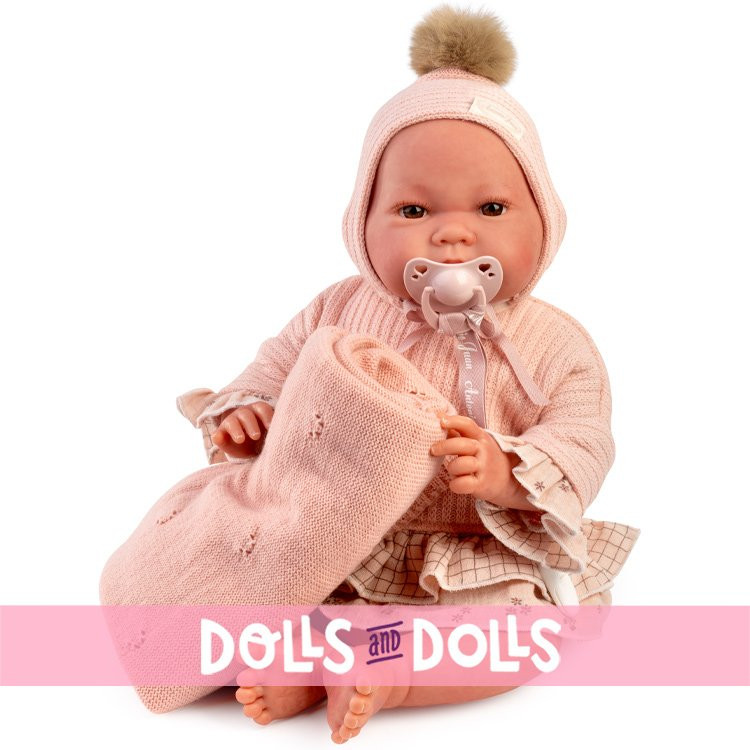 Muñeca Antonio Juan 42 cm - Sweet Reborn Nica con toquilla