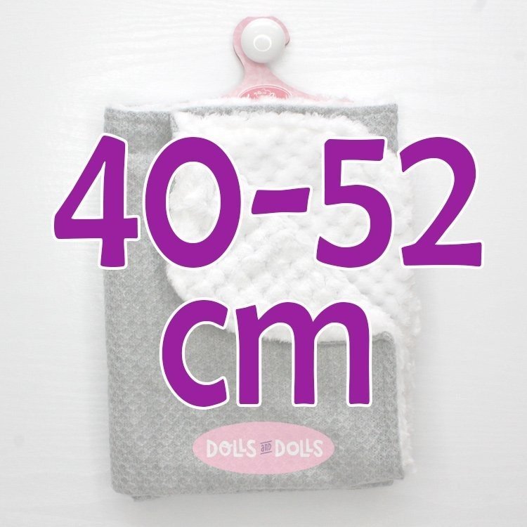 Complementos para muñecos Antonio Juan 40 - 52 cm - Toquilla gris