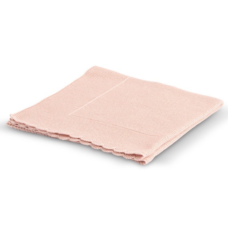 Complementos para muñecas Así - Toquilla de punto Links Onda rosa