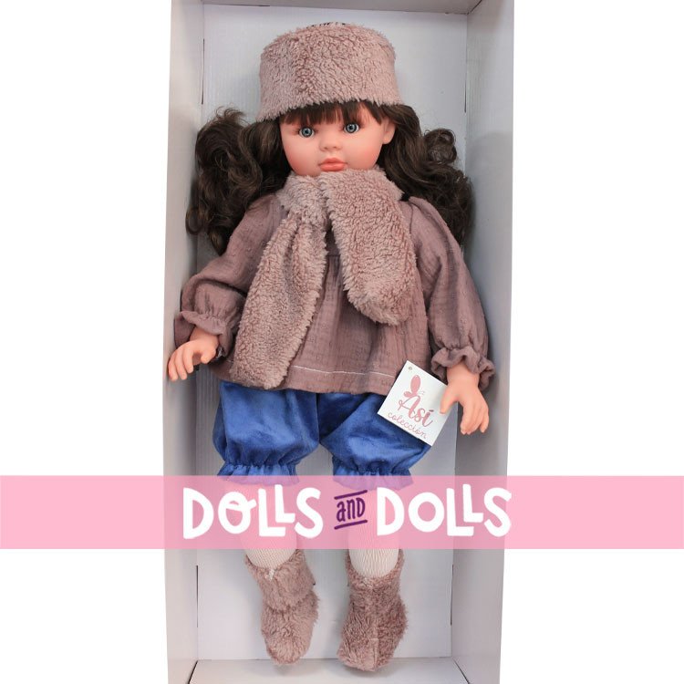 Muñeca Así 57 cm - Pepa con conjunto pololo vaquero con bufanda