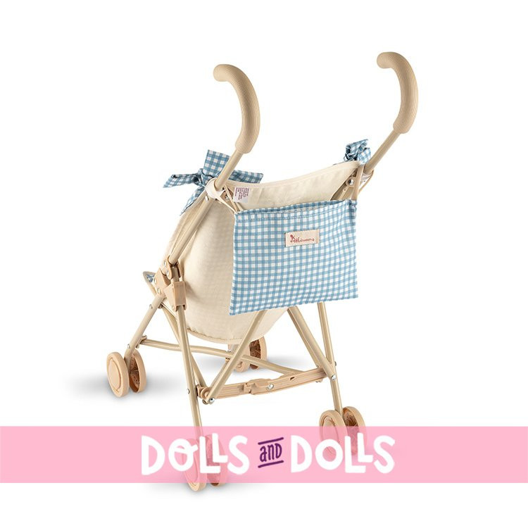 Complementos muñecas Así - Así Dreams - Colección Noel - Silla de paseo con bolsa (altura manillar 62 cm)