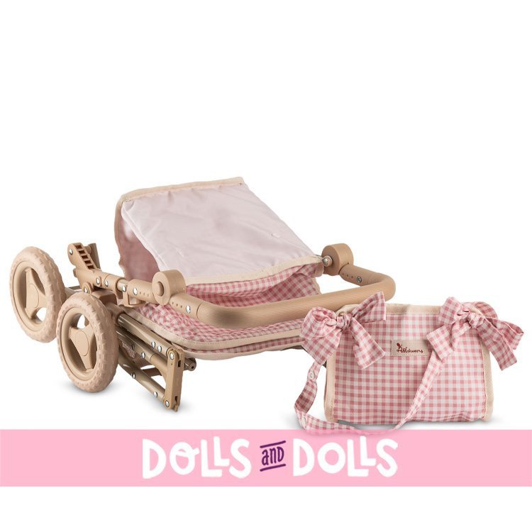 Complementos muñecas Así - Así Dreams - Colección Patricia - Silla de paseo con capota (altura manillar regulable)