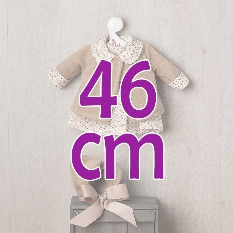 Ropa para Muñecas Así 46 cm - Conjunto de la Colección Cerezas para muñeco Leo