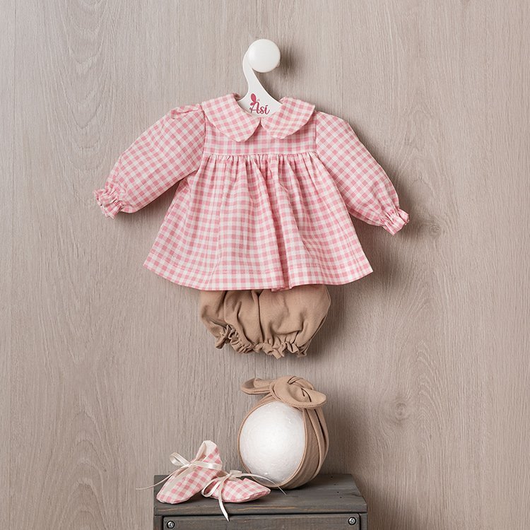 Ropa para Muñecas Así 57 cm - Vestido Colección Patricia para muñeca Pepa