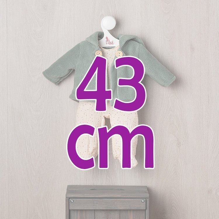Ropa para Muñecas Así 43 cm - Conjunto de la Colección Iris para muñeco Pablo
