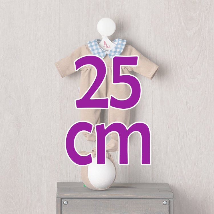 Ropa para Muñecas Así 25 cm - Conjunto Colección Noel para muñeco Max