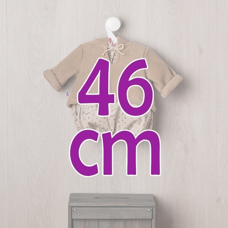 Ropa para Muñecas Así 46 cm - Sudadera de la Colección Green para muñeco Leo