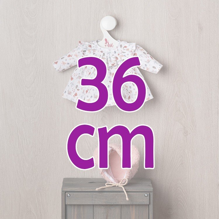 Ropa para Muñecas Así 36 cm - Vestido de la Colección Caracoles para muñeco Alex