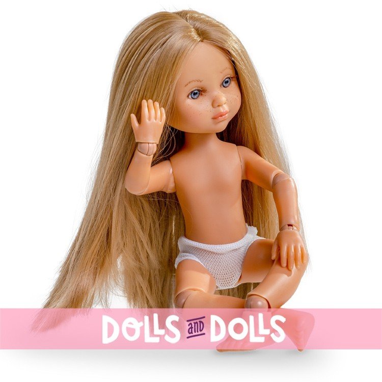 Muñeca Berjuan 35 cm - Luxury Dolls - Eva articulada sin ropa