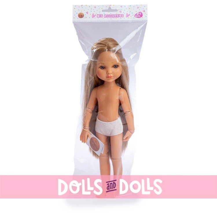 Muñeca Berjuan 35 cm - Luxury Dolls - Eva articulada sin ropa
