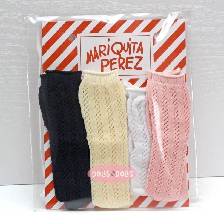 Ropa para muñeca Mariquita Pérez 50 cm - Set de 4 pares de calcetines