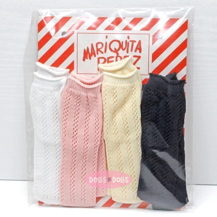 Ropa para muñeca Mariquita Pérez 50 cm - Set de 4 pares de calcetines