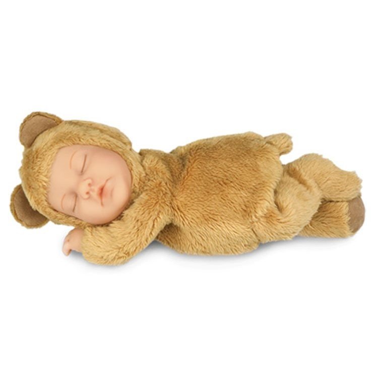 Muñeca Anne Geddes 23 cm - Bebé Oso marrón caramelo