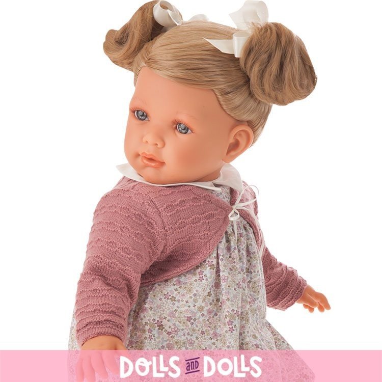Muñecas Antonio Juan 55 cm - Lula dos coletas rubia