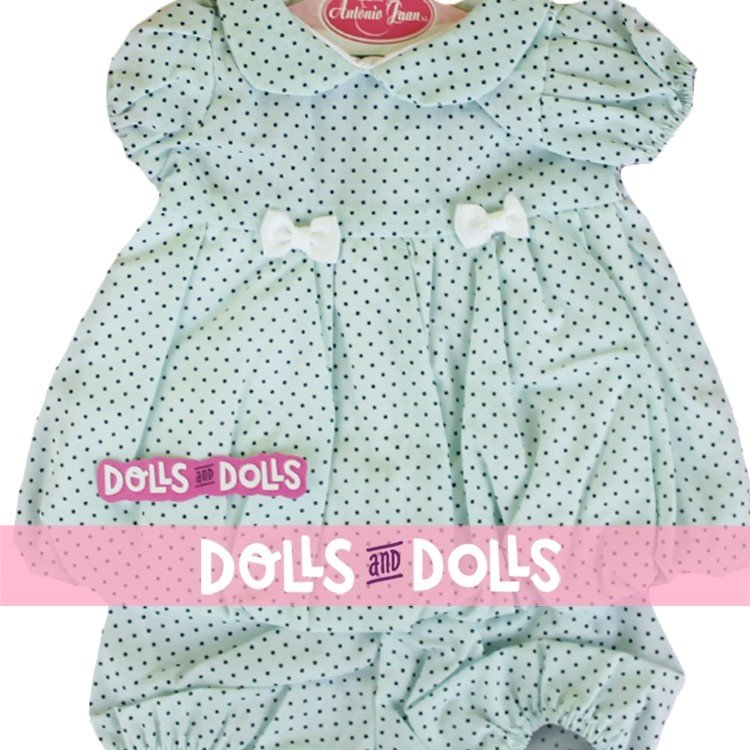 Ropa para muñecos Antonio Juan 40-42 cm - Conjunto estampado de topos