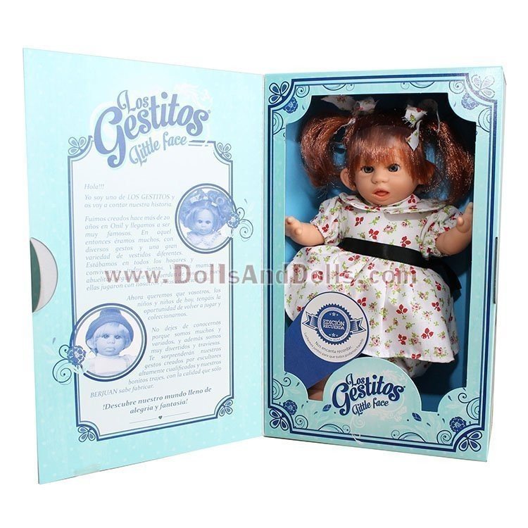 Muñeco Gestitos - Niña Vestido estampado flores