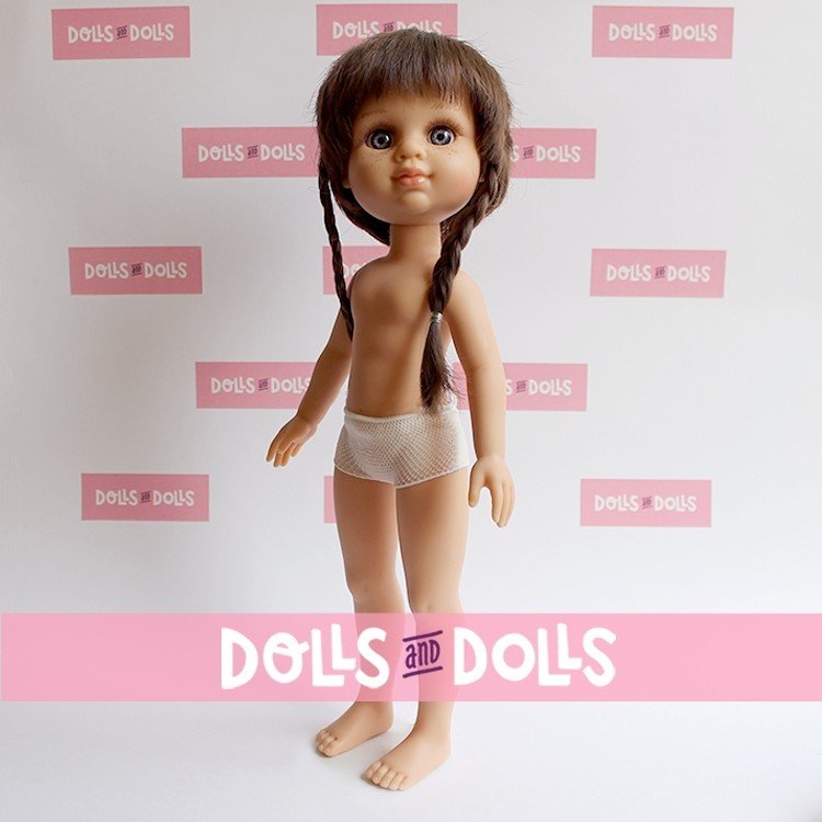 Muñeca Berjuán 35 cm - Boutique dolls - My Girl trenzas sin ropa