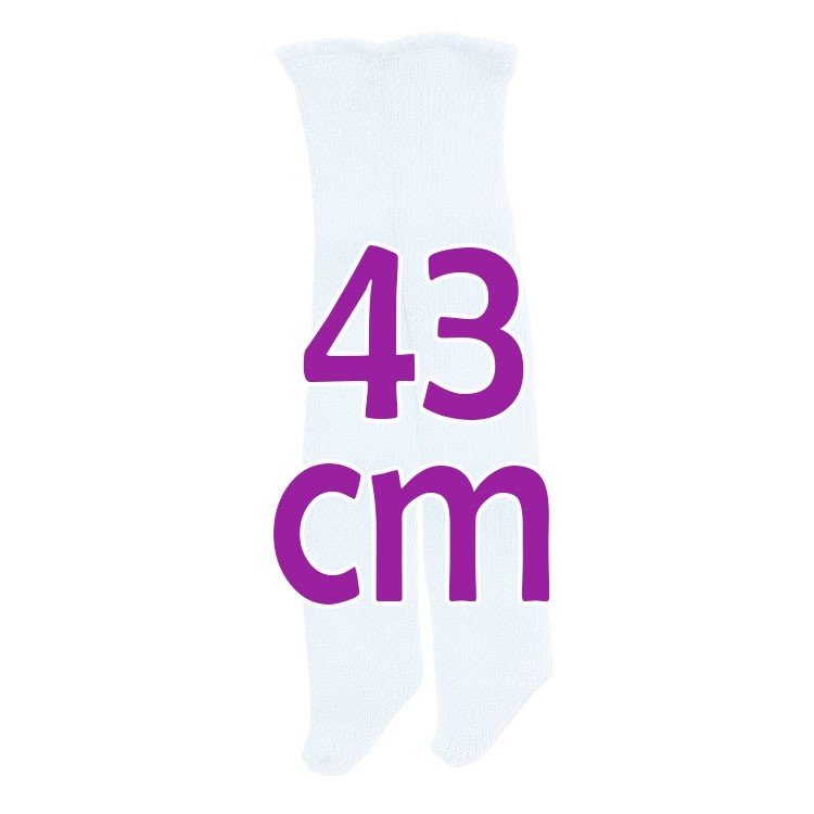 Complementos muñecas Así 43 cm - Leotardos celeste