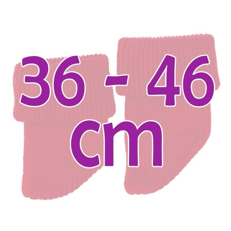 Complementos muñecas Así 36 a 46 cm - Peúcos rojo
