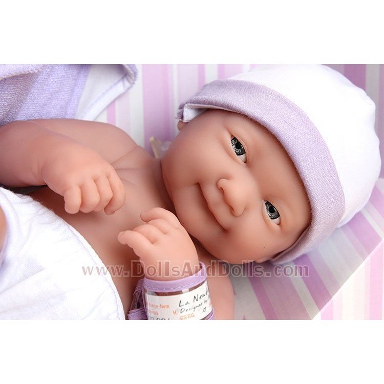 Designed by Berenguer - La Newborn - Tiernos cuidados - Muñeca con Boca cerrada